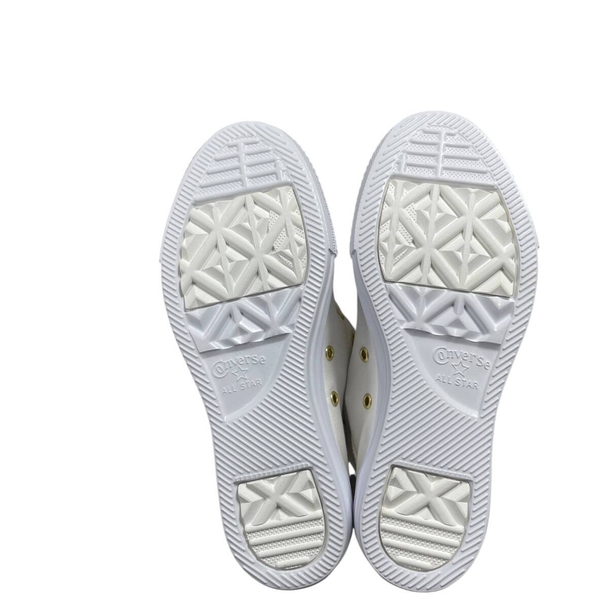 ◆未使用品◆ CONVERSE×earth music&ecology コンバース×アースミュージック&エコロジー オールスター 32995160 ホワイト 23.5cm V11-6NC_画像8
