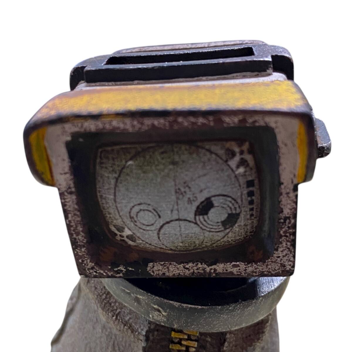 【未使用・難あり】 CHIKA TOYS チカトイズ T-BO ロボット レトロ 置物 オブジェ インテリア 箱有 W101091RG_画像2