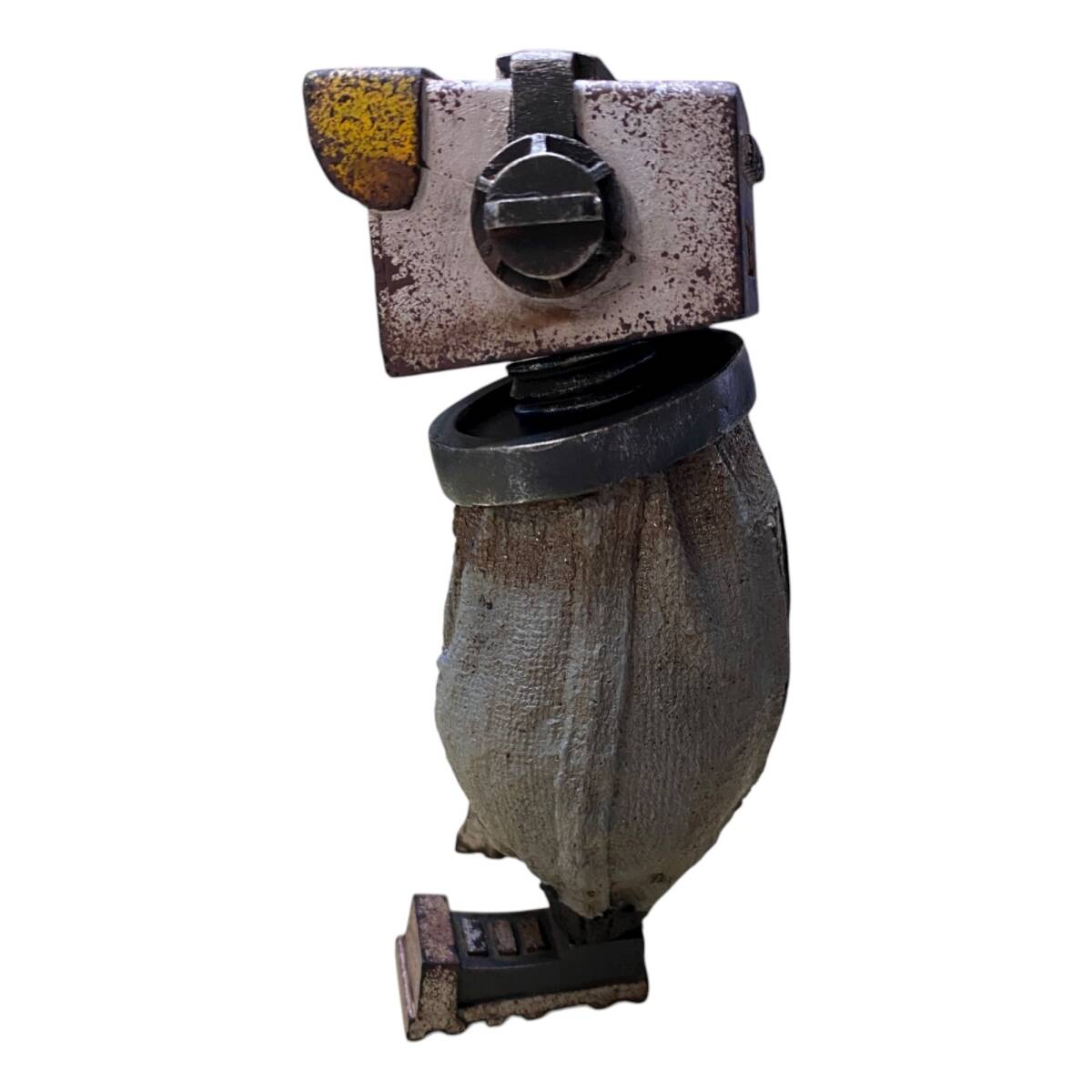 【未使用・難あり】 CHIKA TOYS チカトイズ T-BO ロボット レトロ 置物 オブジェ インテリア 箱有 W101091RG_画像4