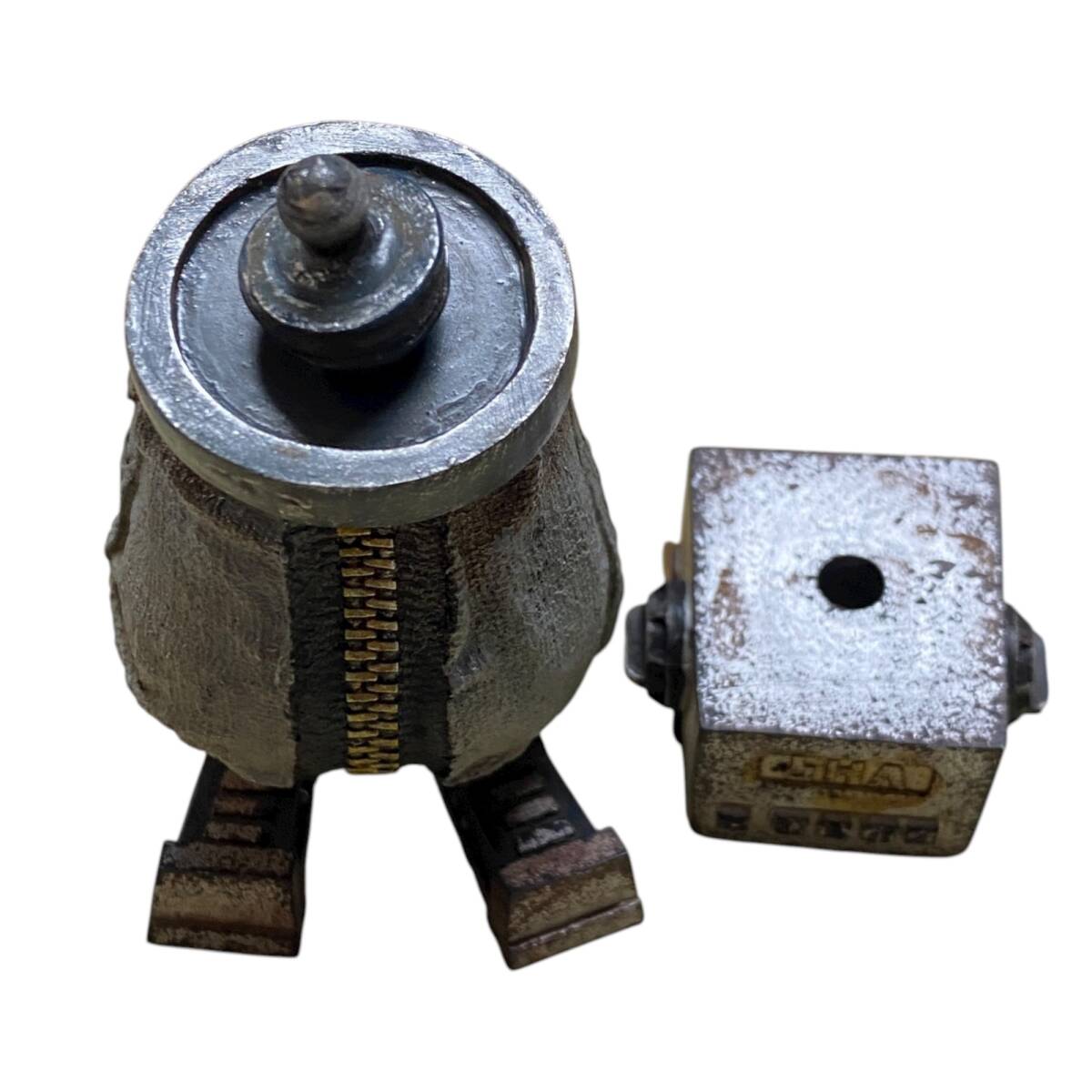 【未使用・難あり】 CHIKA TOYS チカトイズ T-BO ロボット レトロ 置物 オブジェ インテリア 箱有 W101091RG_画像8