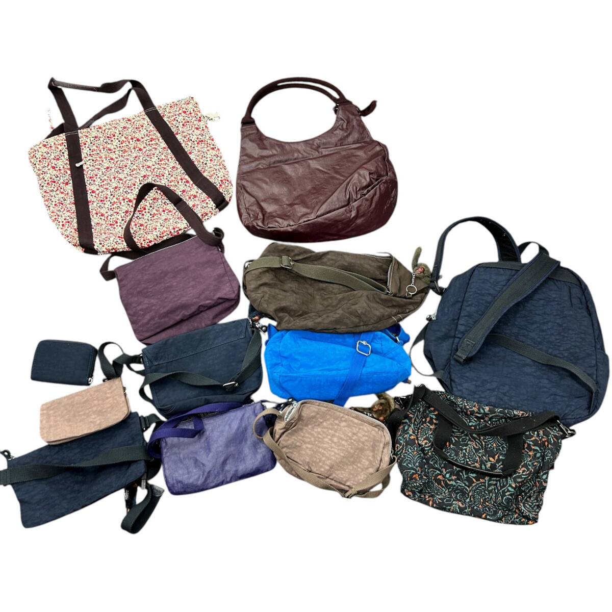 ◎中古品◎ Kipling キプリング トートバッグ ショルダーバッグ リュック バックパック 財布 13点 まとめ coHM5972COA_画像2