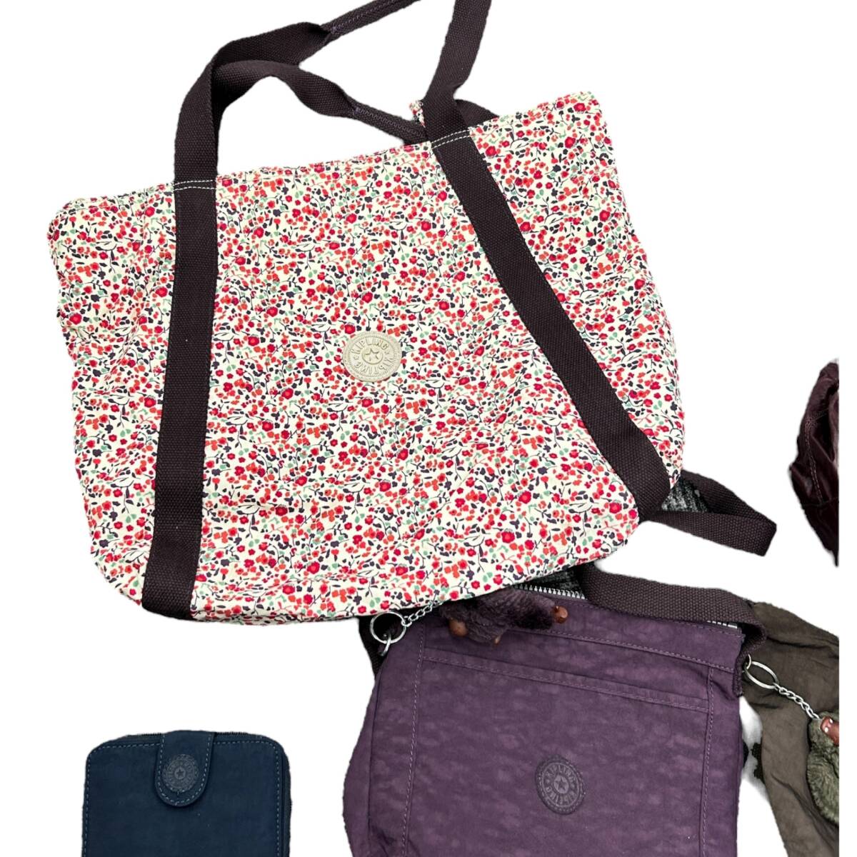 ◎中古品◎ Kipling キプリング トートバッグ ショルダーバッグ リュック バックパック 財布 13点 まとめ coHM5972COA_画像3