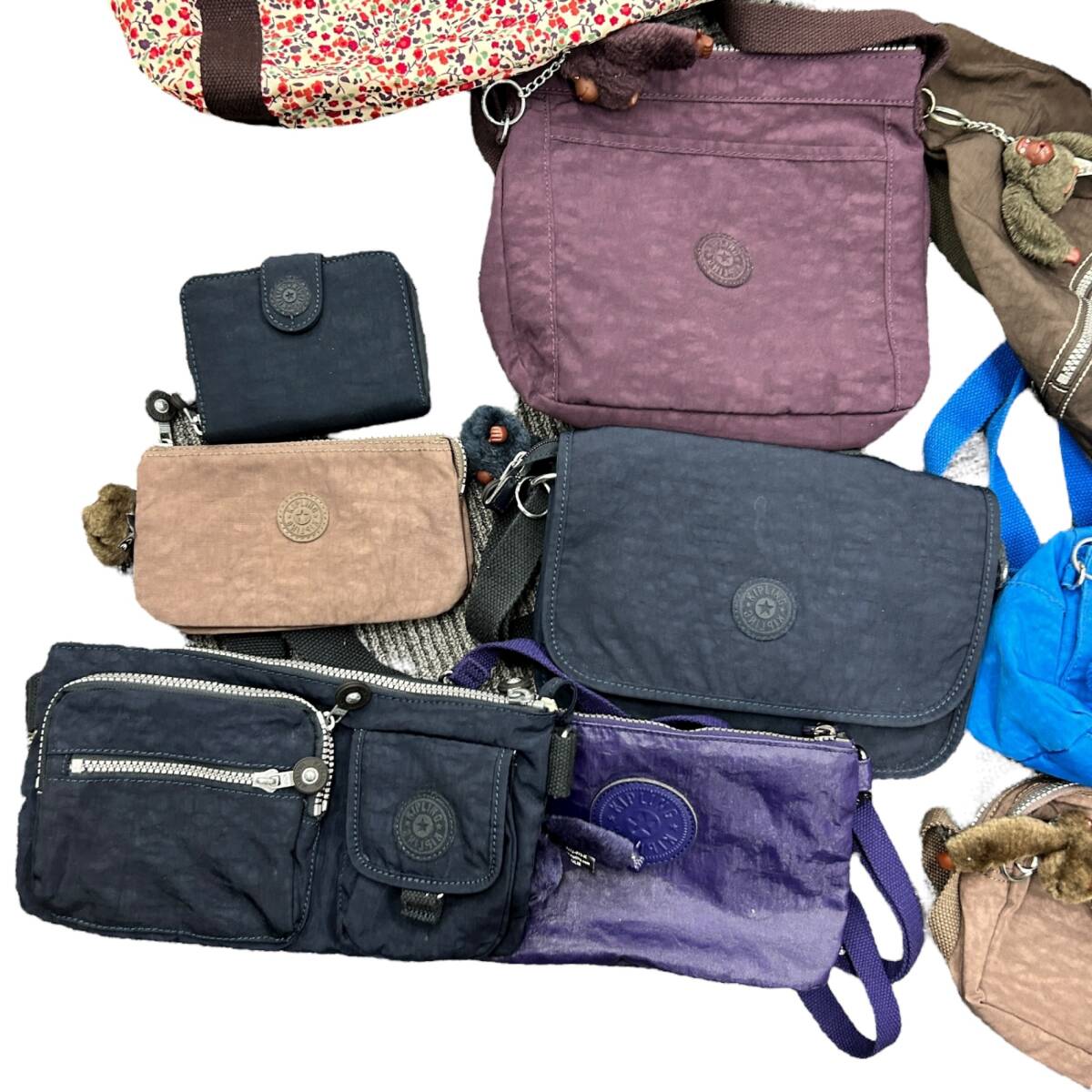 ◎中古品◎ Kipling キプリング トートバッグ ショルダーバッグ リュック バックパック 財布 13点 まとめ coHM5972COA_画像5