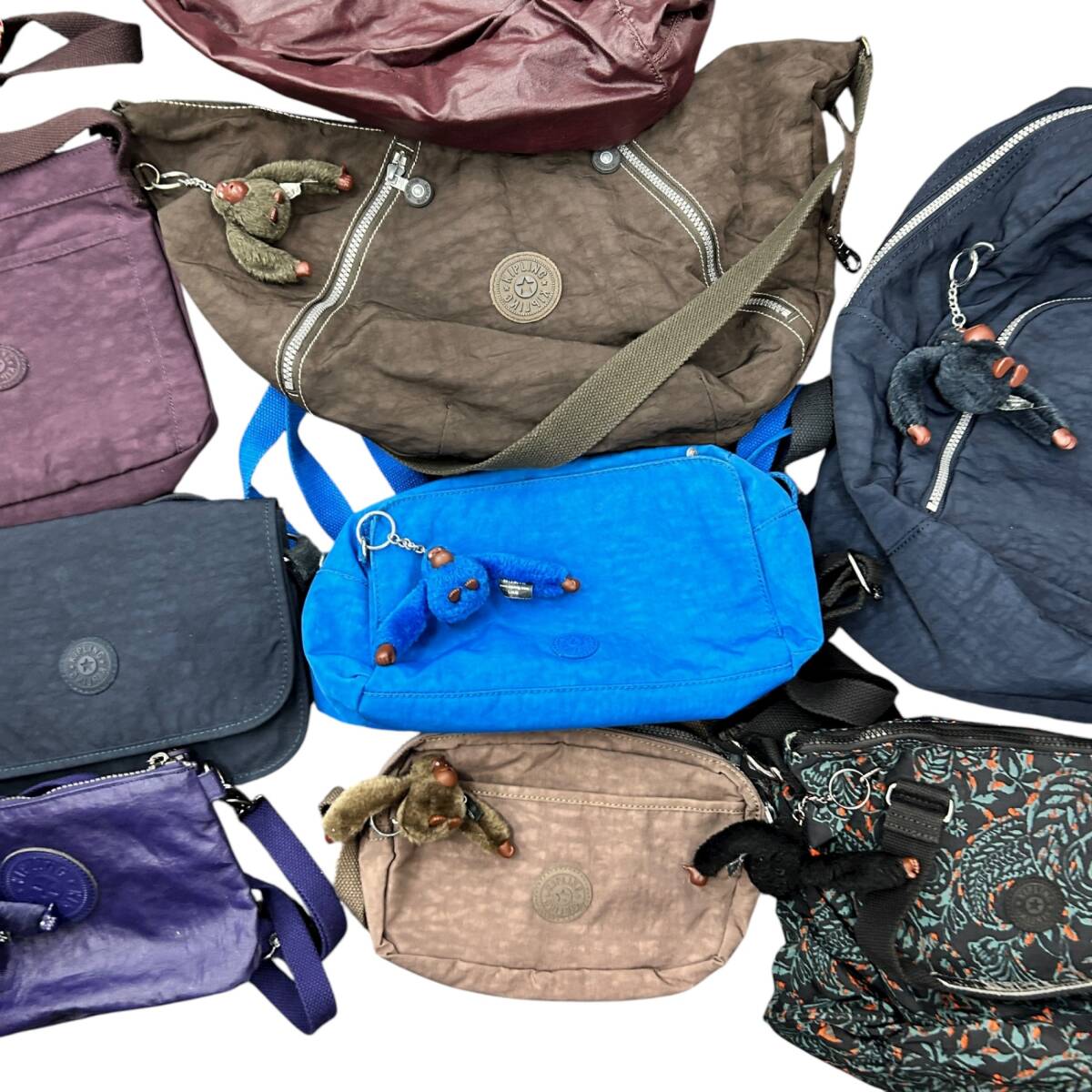 ◎中古品◎ Kipling キプリング トートバッグ ショルダーバッグ リュック バックパック 財布 13点 まとめ coHM5972COA_画像6