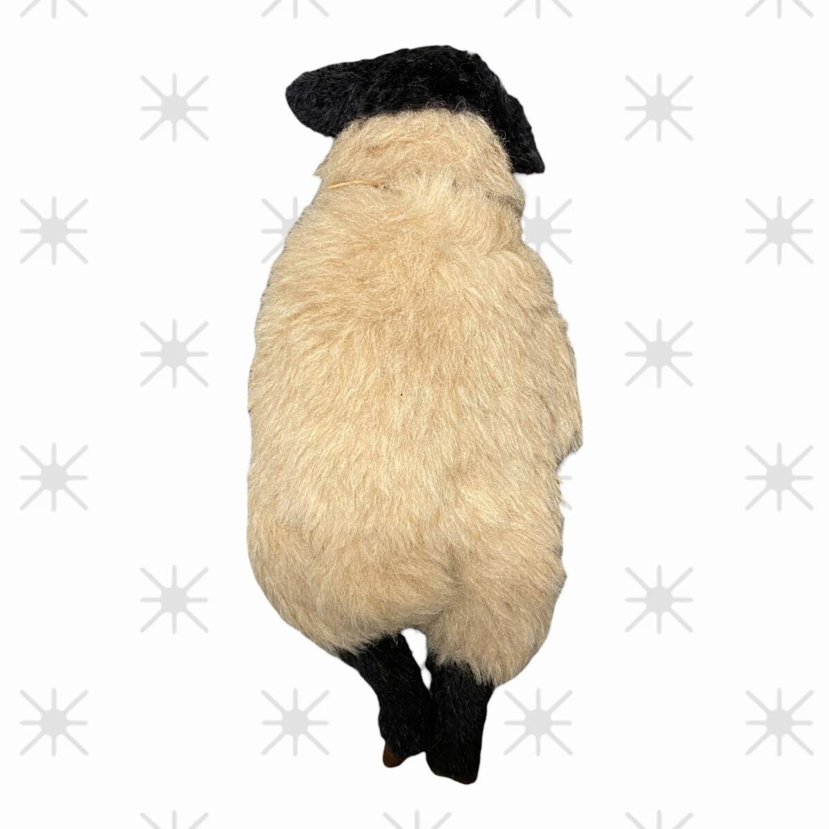 ☆保管品☆ テディベア 日本人作家 谷中の羊 ブラックフェイス サフォーク デザインフェスタ 2012 谷中のZOO 湊敦子 箱無 W101133RG_画像3