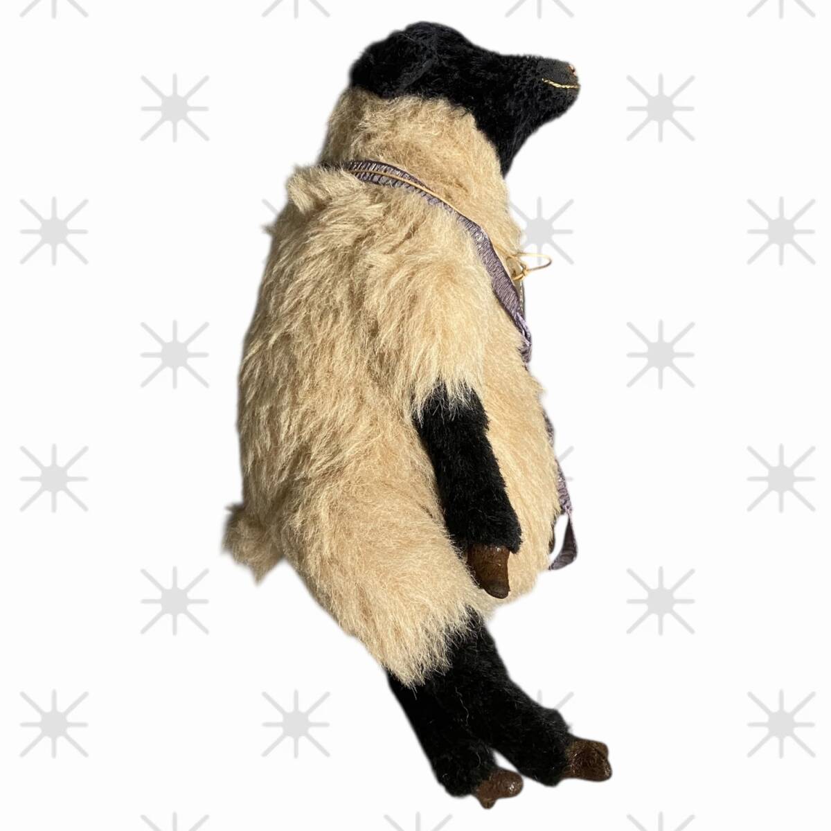 ☆保管品☆ テディベア 日本人作家 谷中の羊 ブラックフェイス サフォーク デザインフェスタ 2012 谷中のZOO 湊敦子 箱無 W101133RG_画像5