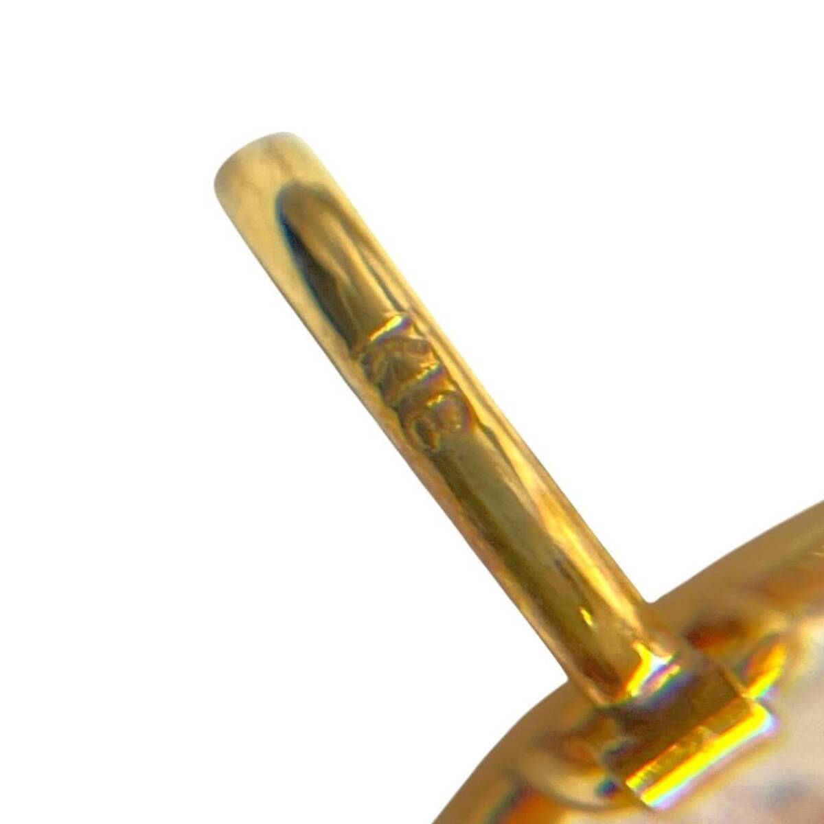 * б/у товар * камея брошь подвеска с цепью K18 печать есть полная масса 12.86g аксессуары женский Vintage (SMR14484)