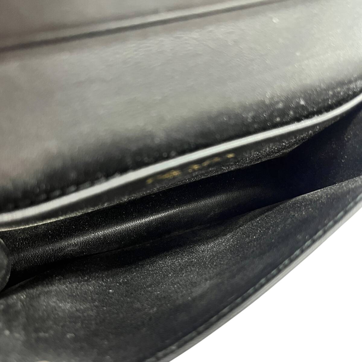 ◎中古品◎ PRADA プラダ カードケース サフィアーノ 1MC122 名刺入れ レザー ブラック 本体のみ coHM6357COA_画像8