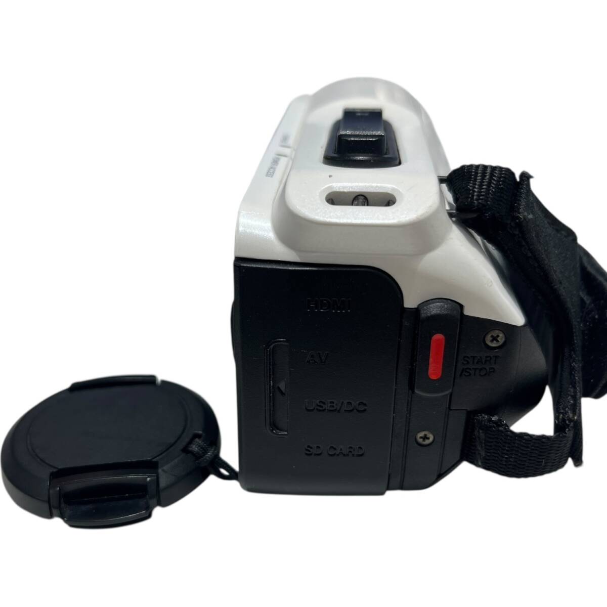 ■中古品■JVC ジェイブイシー EverioR GZ-R470 ビデオカメラ シャインホワイト 2018年製 初期化済 ZAH6313ZD_画像4