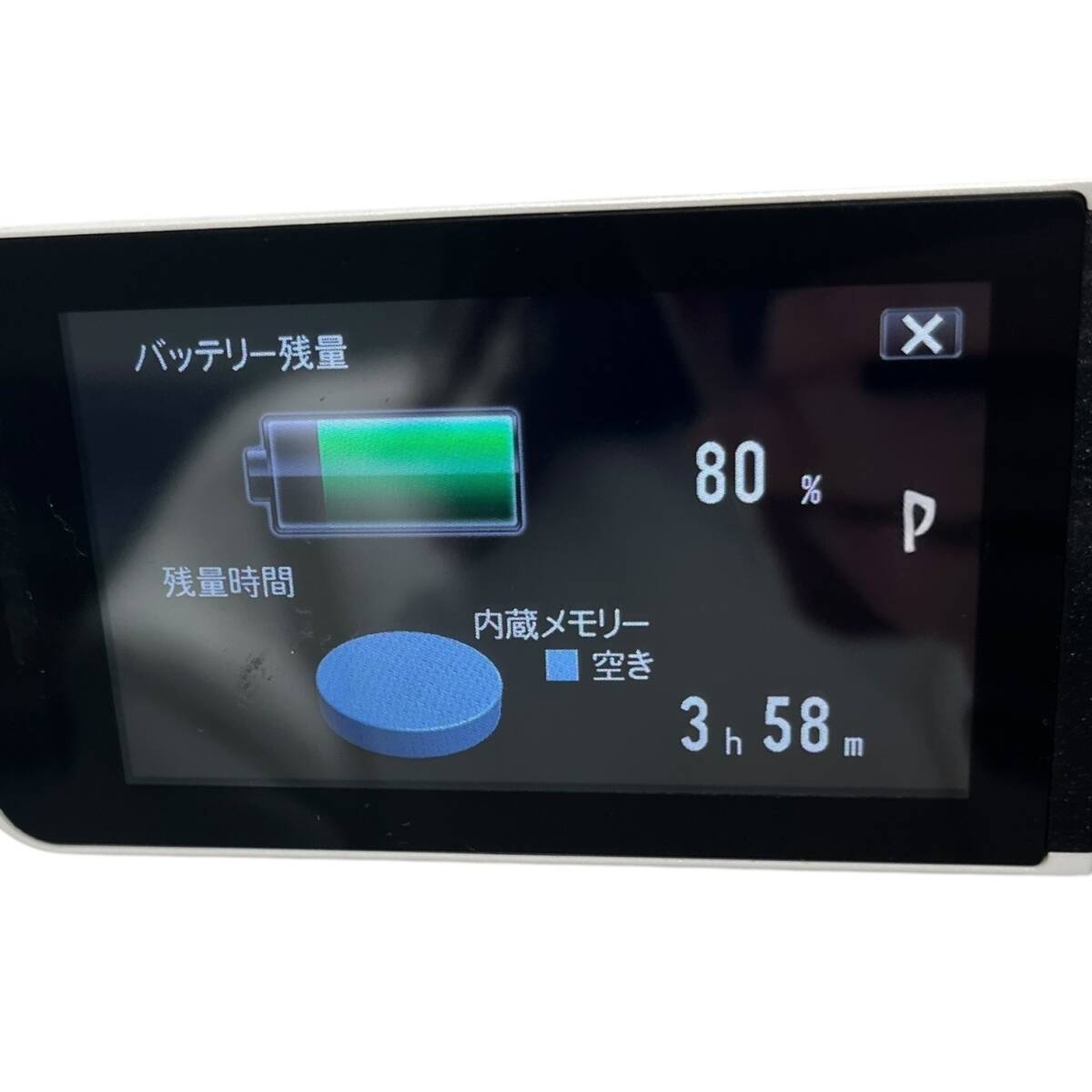 ■中古品■JVC ジェイブイシー EverioR GZ-R470 ビデオカメラ シャインホワイト 2018年製 初期化済 ZAH6313ZD_画像8