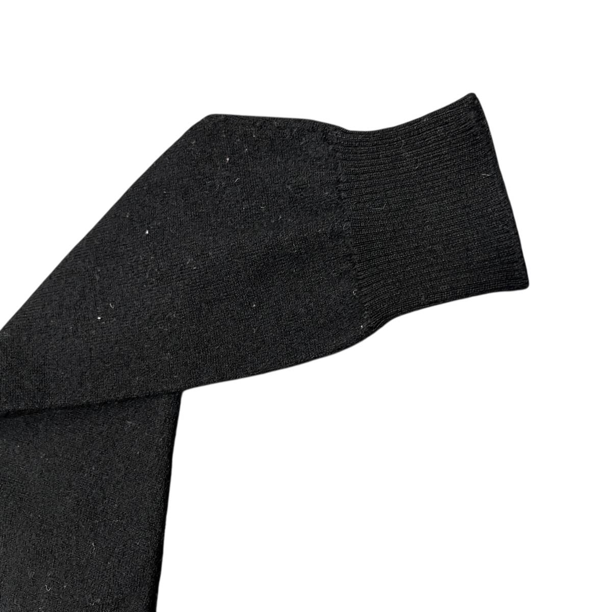 FENDI フェンディ ネックロゴジャガードニットセーター サイズ48 ブラック レディース 本体のみ ■中古品■ZKM6523ZD_画像5