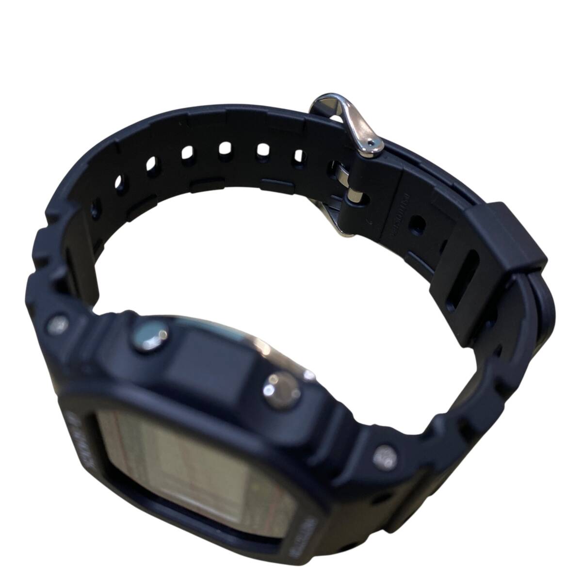 【中古品】CASIO カシオ G-SHOCK DW-5000R 樹脂バンド 初代G-SHOCK復刻モデル 保証書付き 箱有 KK101945RE_画像9