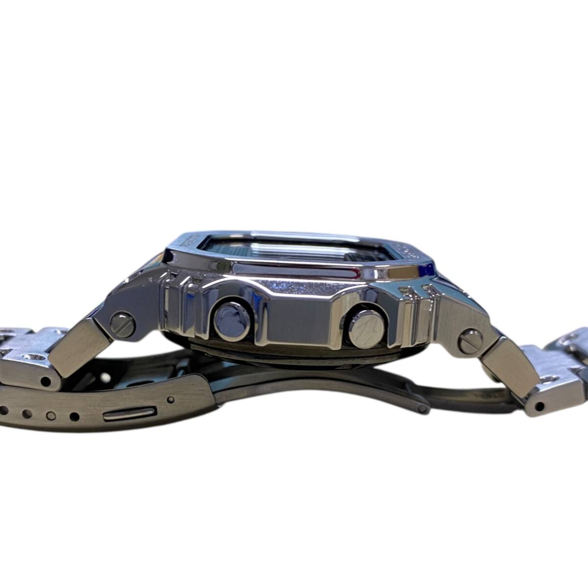 【中古品】CASIO カシオ G-SHOCK モノトーン フルメタル 腕時計 GMW-B5000BT-1JF 保証書付き 箱有 KK102094RE_画像5