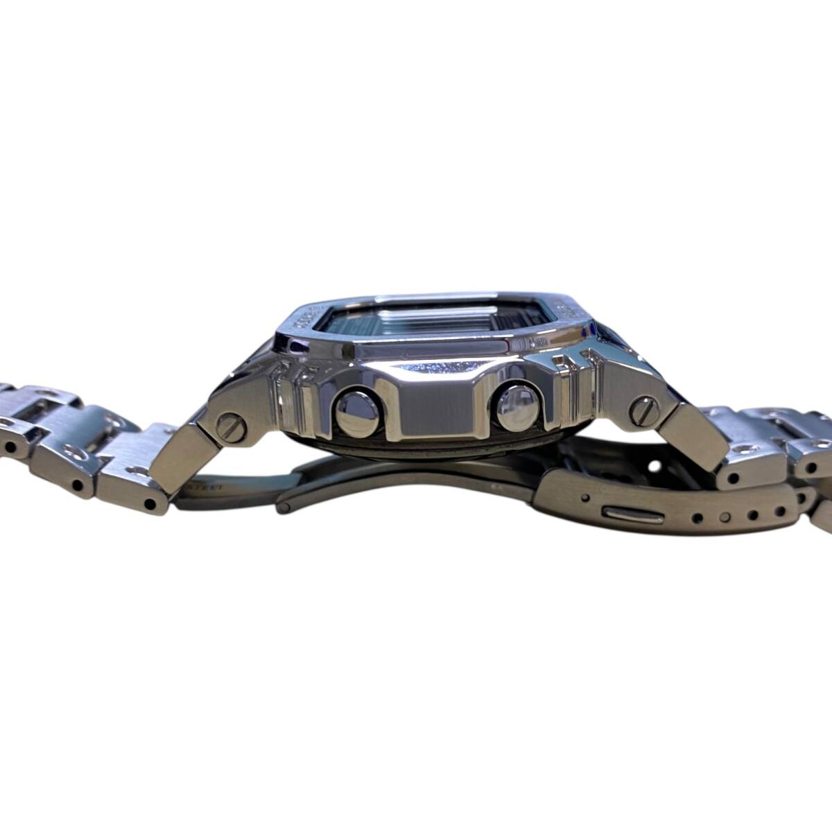 【中古品】CASIO カシオ G-SHOCK モノトーン フルメタル 腕時計 GMW-B5000BT-1JF 保証書付き 箱有 KK102094RE_画像6