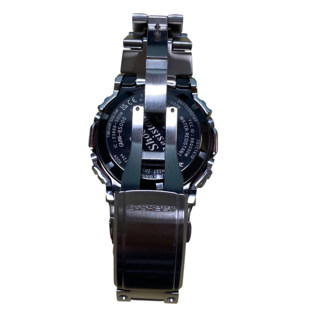 【中古品】CASIO カシオ G-SHOCK モノトーン フルメタル 腕時計 GMW-B5000BT-1JF 保証書付き 箱有 KK102094RE_画像7