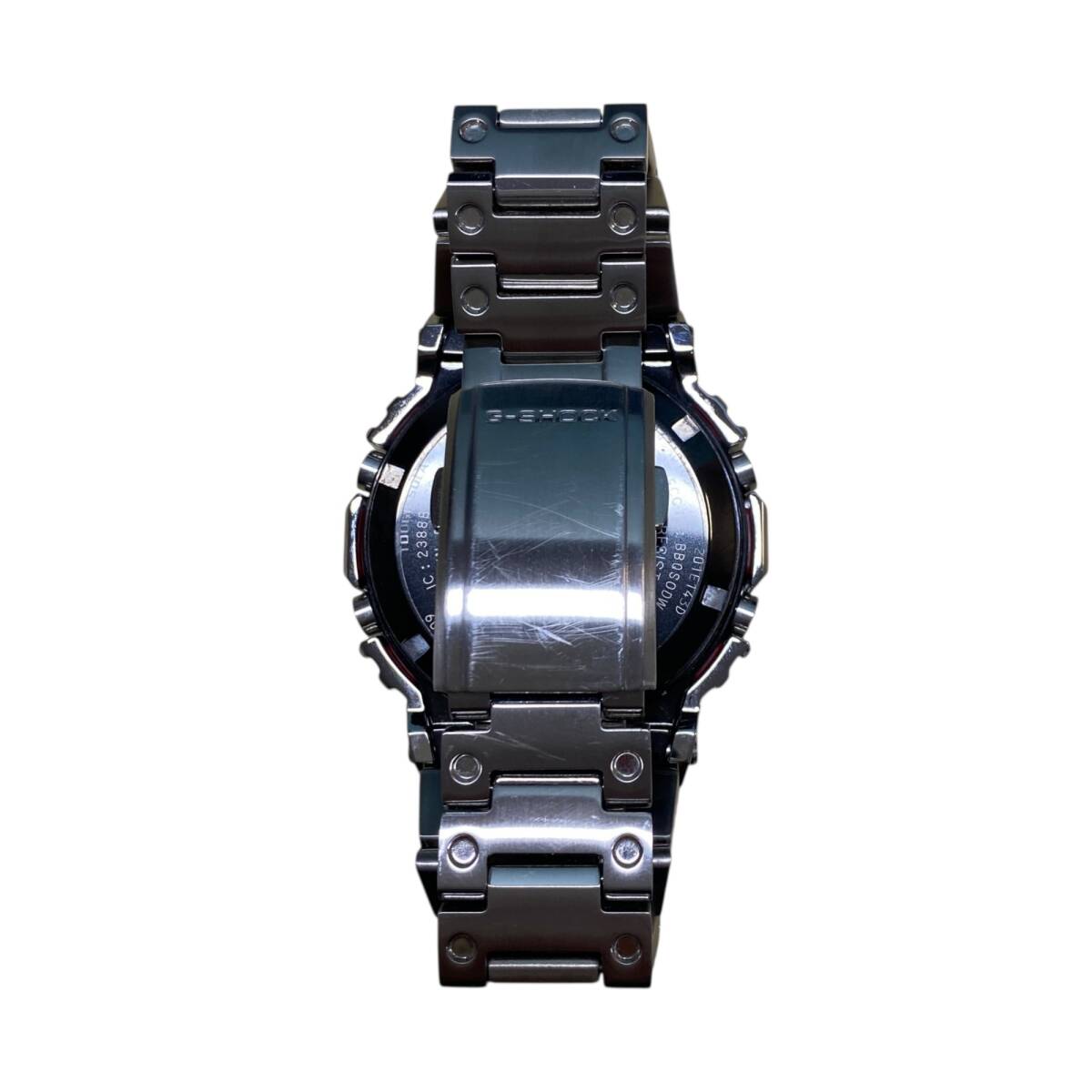 【中古品】CASIO カシオ G-SHOCK モノトーン フルメタル 腕時計 GMW-B5000BT-1JF 保証書付き 箱有 KK102094RE_画像9