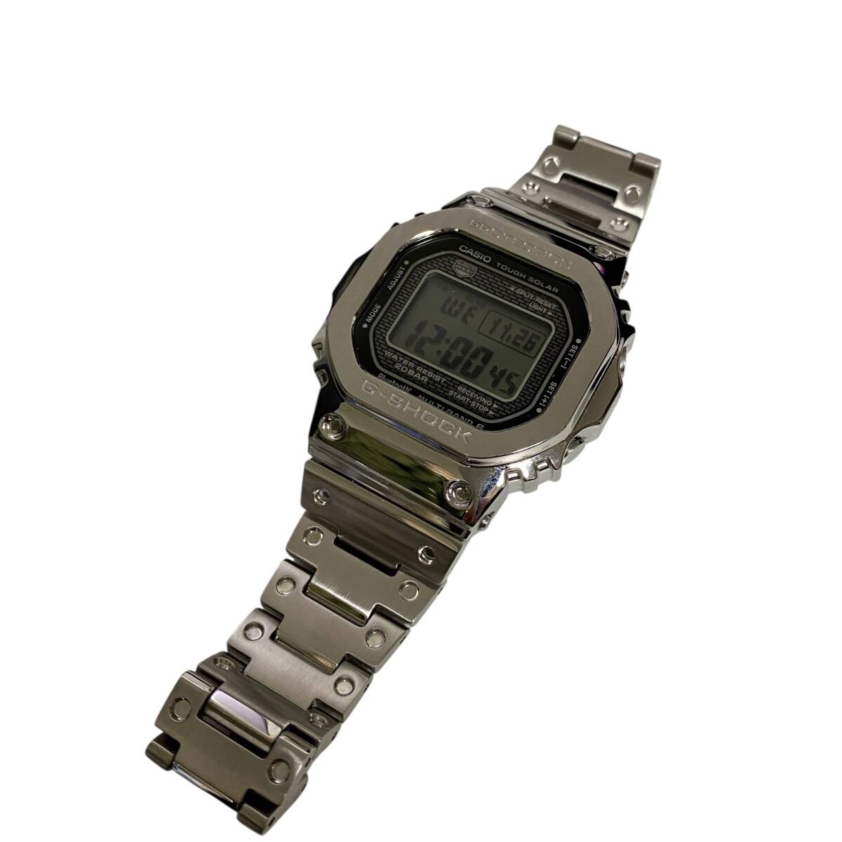 【中古品】CASIO カシオ G-SHOCK モノトーン フルメタル 腕時計 GMW-B5000BT-1JF 保証書付き 箱有 KK102094RE_画像10