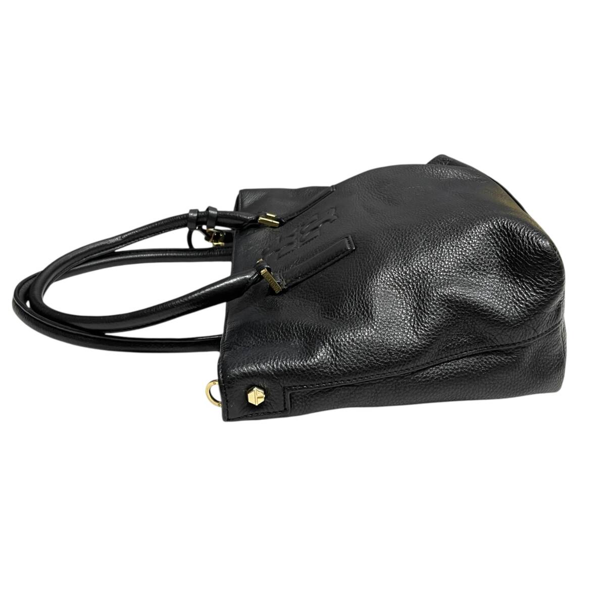 ◆中古品◆Tory Burch トリーバーチ レザー トートバッグ レディース ブラック タッセルバッグ ハンドバッグ Q82103NC_画像6