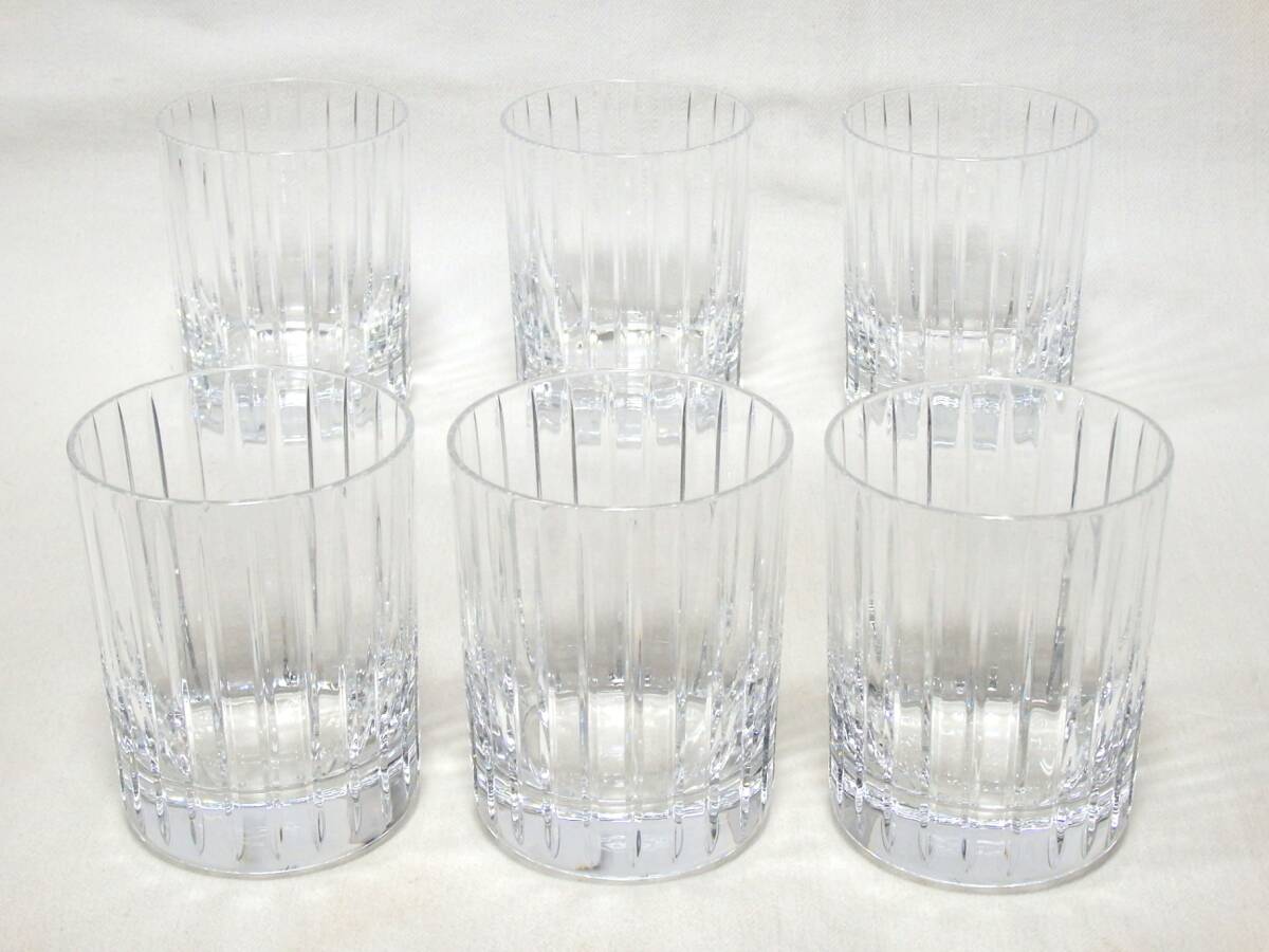★中古★Baccarat バカラ ロックグラス 6客 セット 箱付き / OFG63511O_画像2