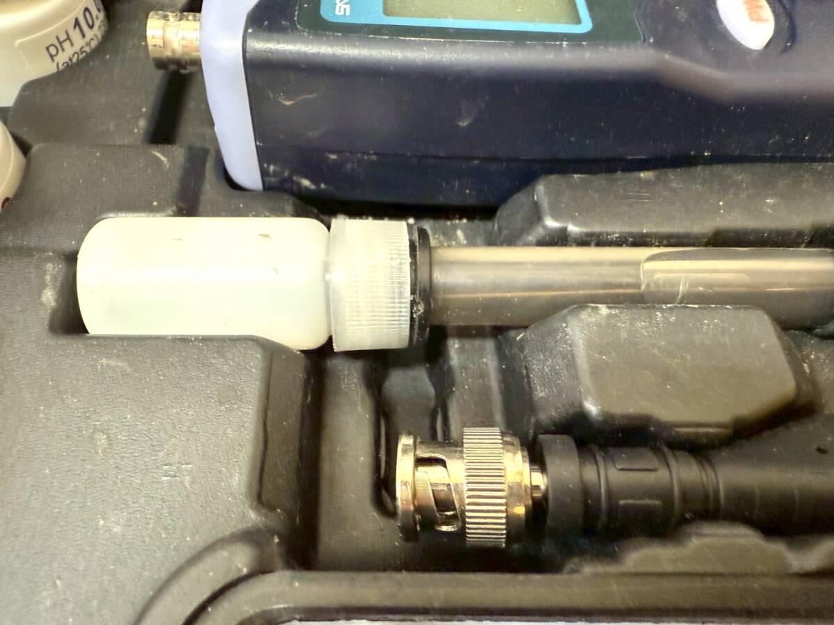 【 動作未確認 】 SATO ハンディ型pH計 SK-620PHⅡ 測定器 ISSM6377S_画像6