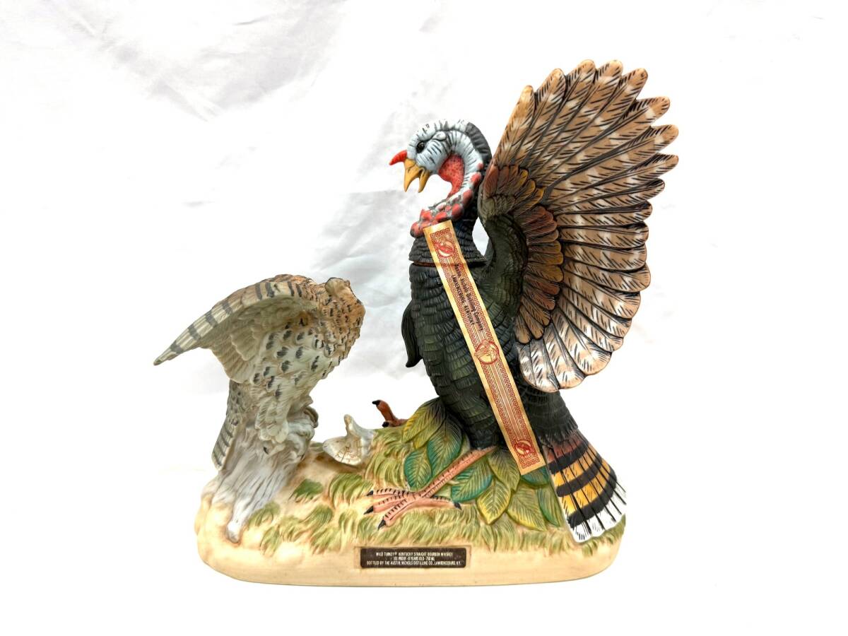 [ не . штекер * включение в покупку не возможно ] WILD TURKEY wild ta- ключ Bourbon индюк . сова 750ml 50.5% с коробкой ISSM3386S