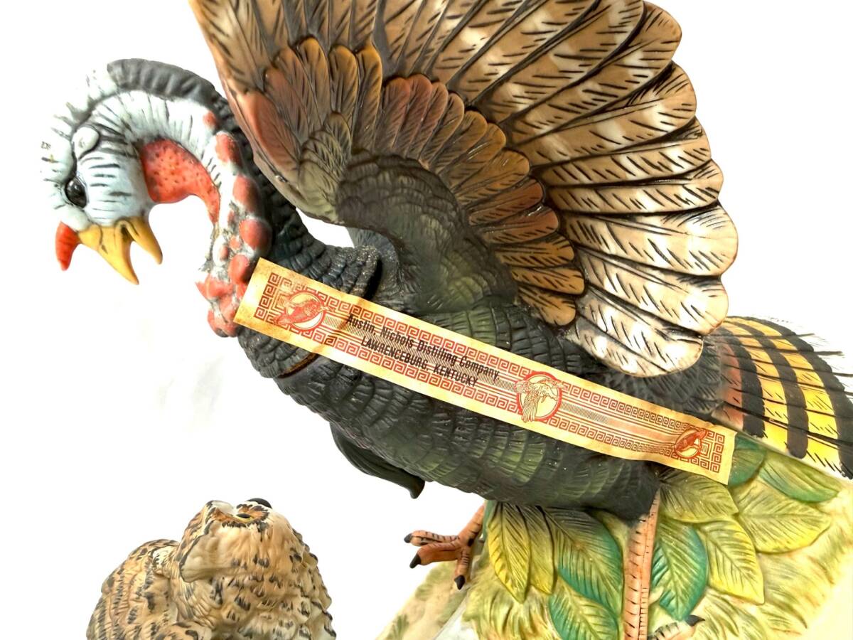 [ не . штекер * включение в покупку не возможно ] WILD TURKEY wild ta- ключ Bourbon индюк . сова 750ml 50.5% с коробкой ISSM3386S