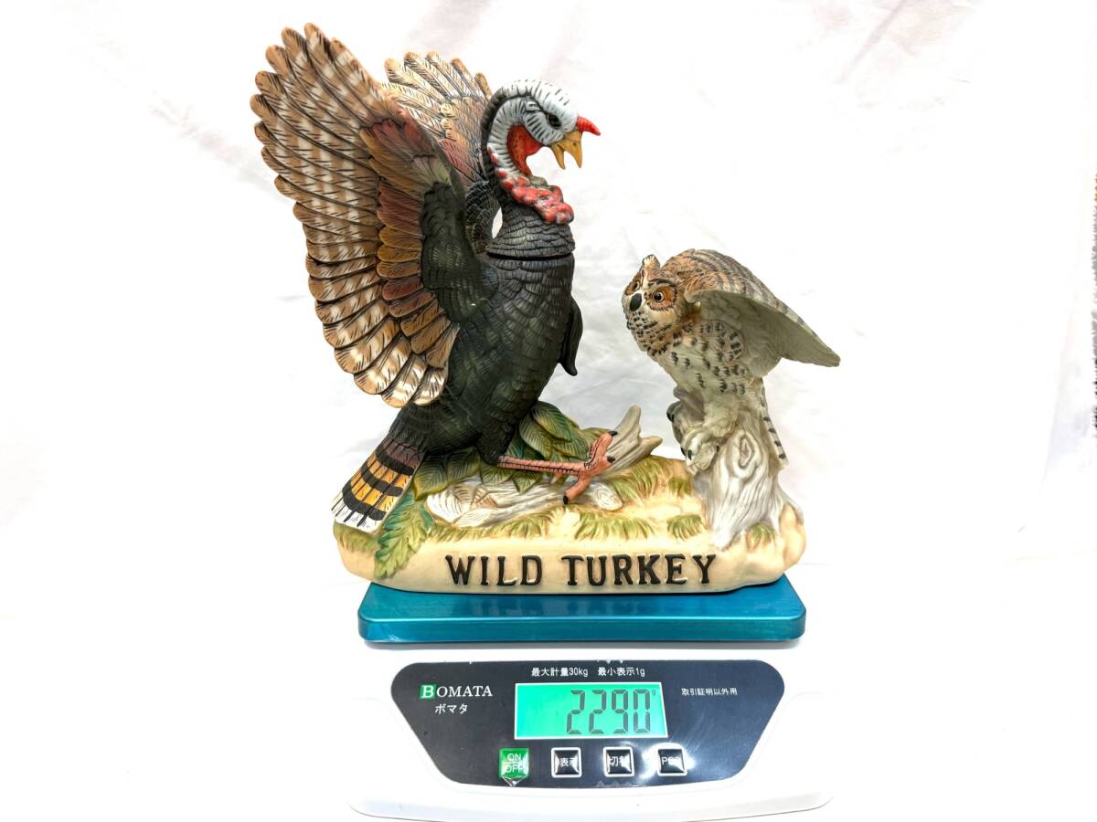 [ не . штекер * включение в покупку не возможно ] WILD TURKEY wild ta- ключ Bourbon индюк . сова 750ml 50.5% с коробкой ISSM3386S