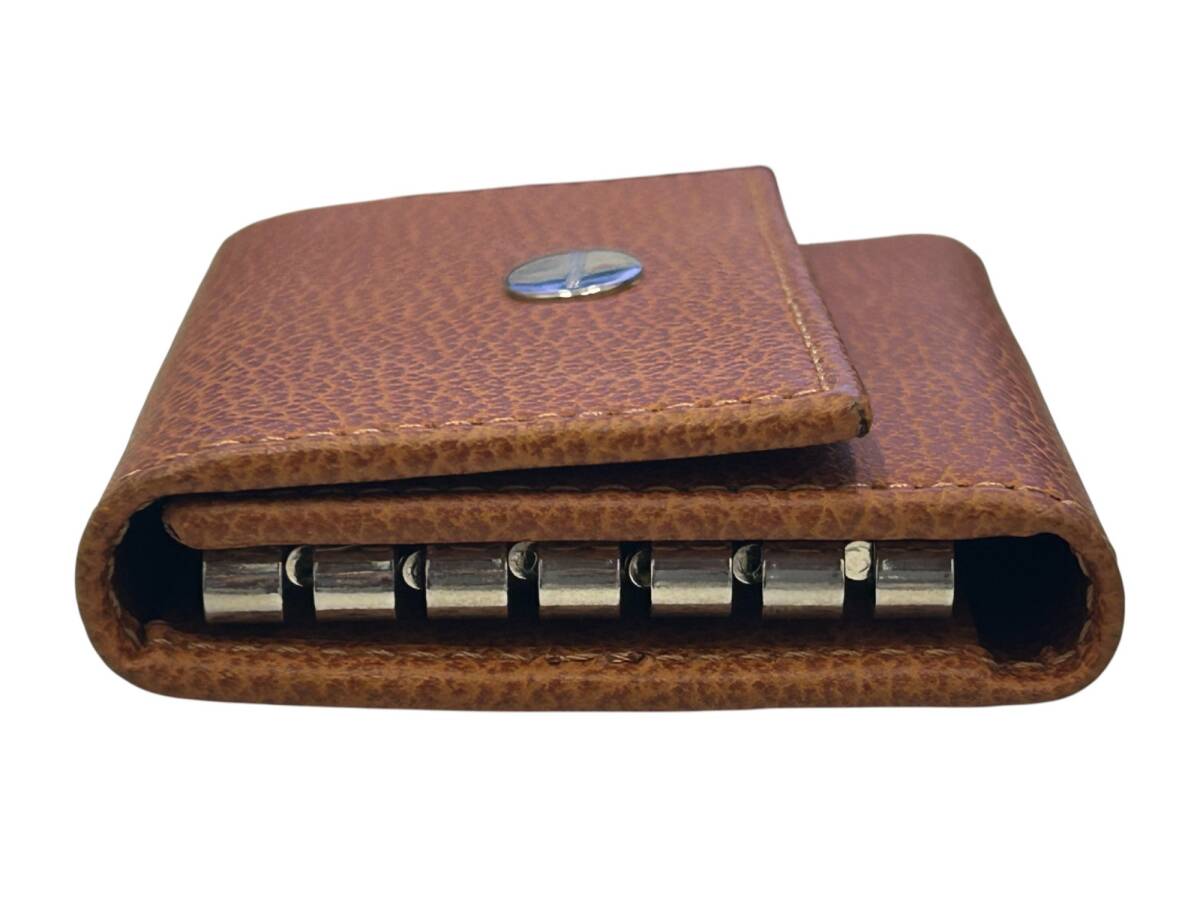 【付属品有】BURBERRY バーバリー 6連キーケース レザー 鍵入れ ブラウン系（FTH1064）_画像8