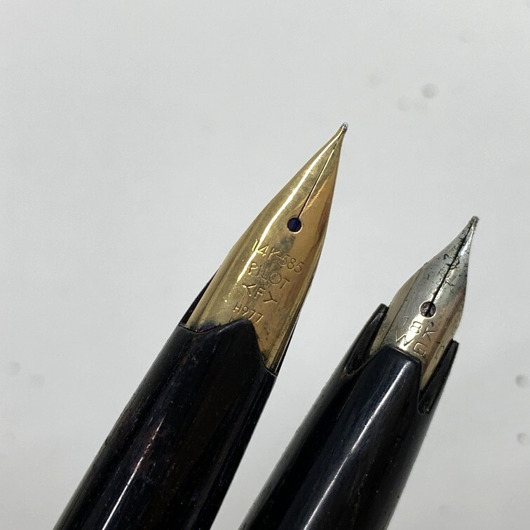 万年筆 10本まとめ 14K 18K 21K 22K PILOT/Sailor/PLATINUM 【中古・筆記未確認】 ブランド 筆記用具 GIN11-167_画像6
