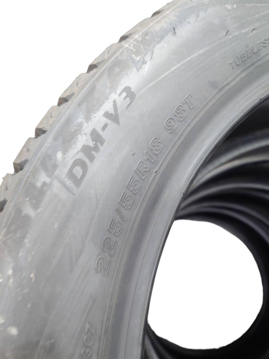 [* оплата доставки при получении *] не использовался Bridgestone зимние шины Blizzak DM-V3 225/55R18 98T 4 шт. комплект 24 год производства STT4707Y