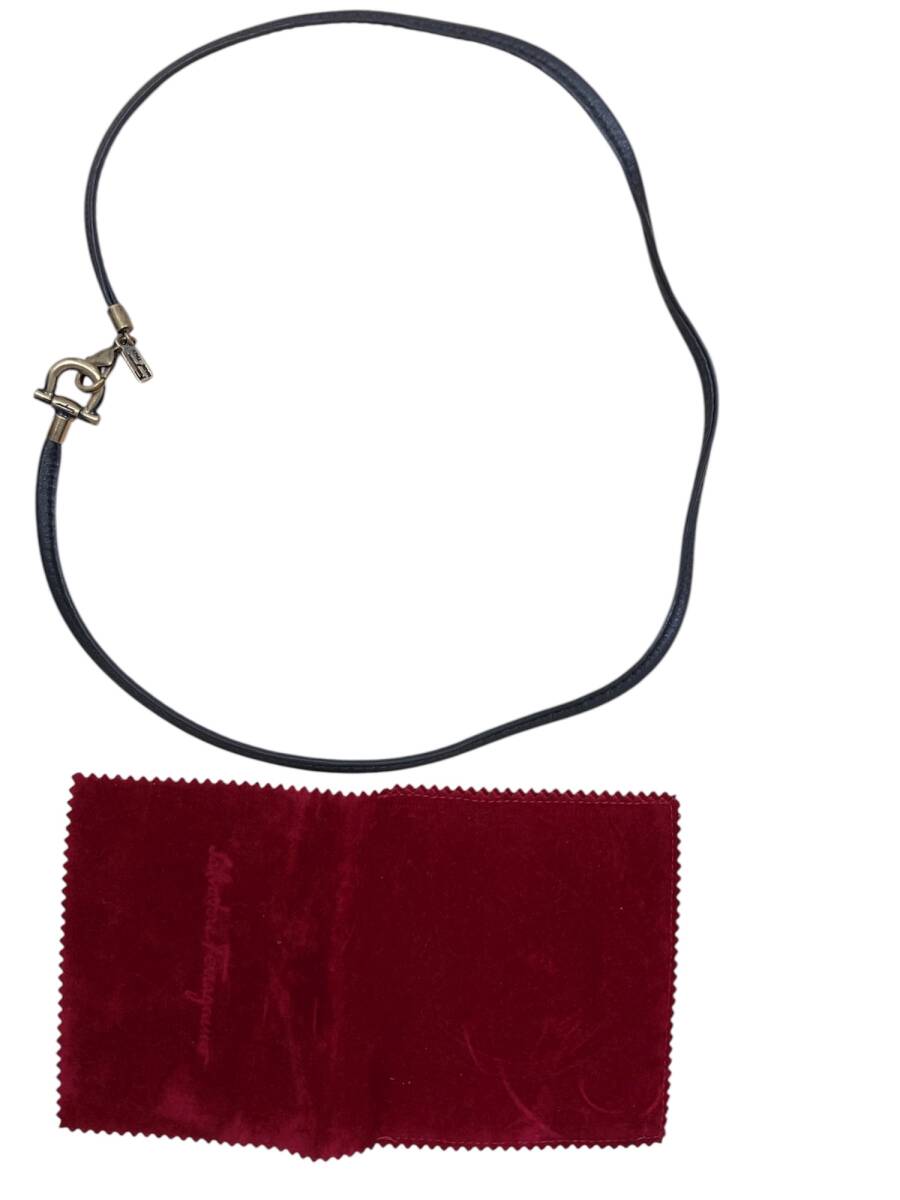 Salvatore Ferragamo Salvatore * Ferragamo кожа короткое колье IYTM4355