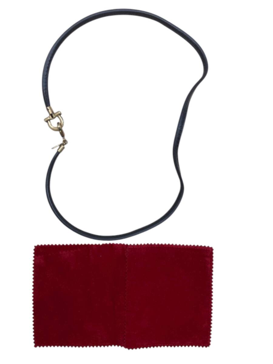 Salvatore Ferragamo Salvatore * Ferragamo кожа короткое колье IYTM4355