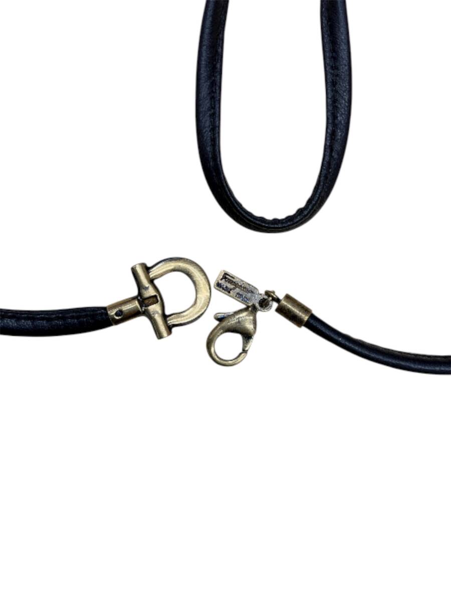 Salvatore Ferragamo Salvatore * Ferragamo кожа короткое колье IYTM4355