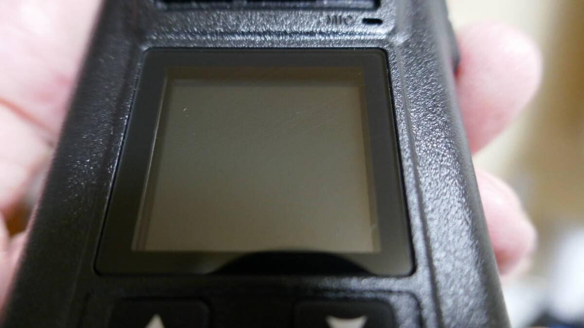 ★中古★送料無料★FIRSTCOM デジタル簡易トランシーバー FC-D301 PLUS (W)　超美品　増波モデル_画像5