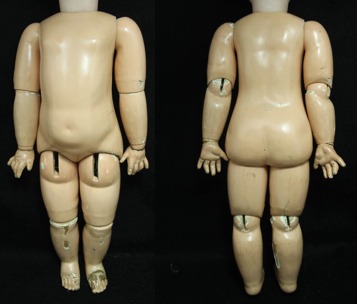 ◎アンティークジュモー　ビスクドール　クローズドマウス　フランス　人形　◎送料無料_画像5