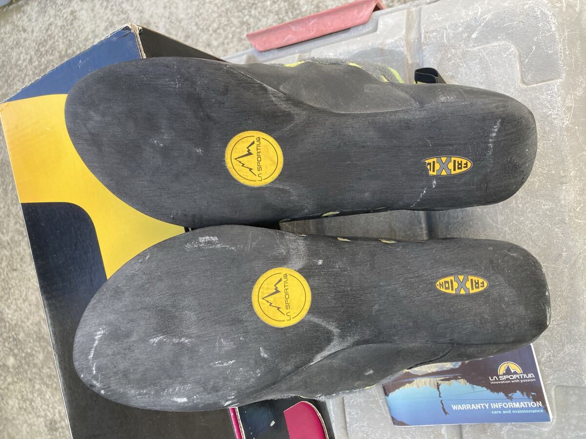 クライミングシューズ タランチュラ　KIWI 40.5 US8 使用頻度少_画像2