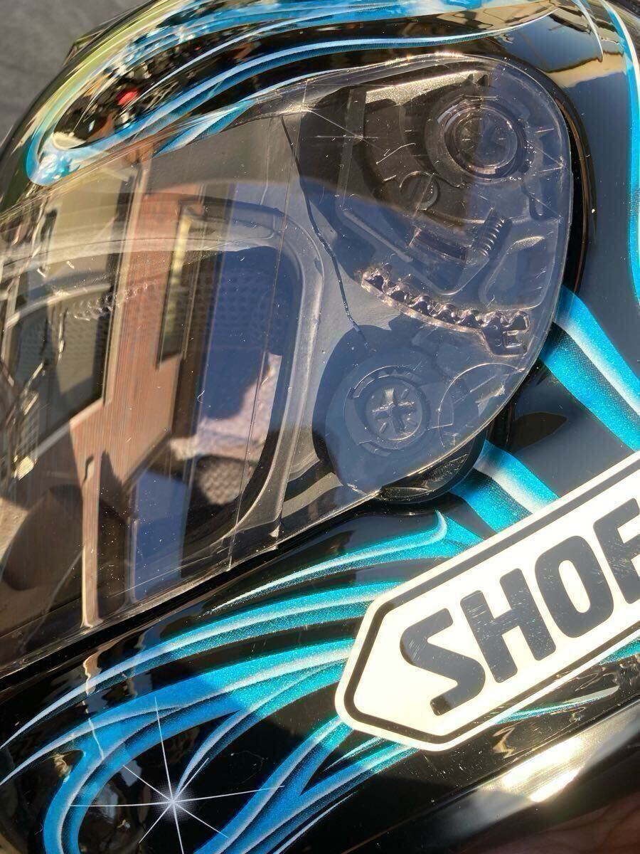 SHOEI X-Eleven VERMEULEN 2 ショウエイ エックス-イレブン バーミューレン 2 サイズL 帽体美品_画像6