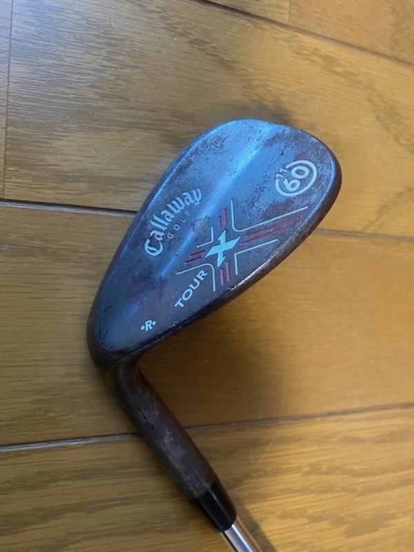 【左きき用・レフティー】キャロウェイ　X　TOUR　ウェッジ　６０度　NS990GH_画像1