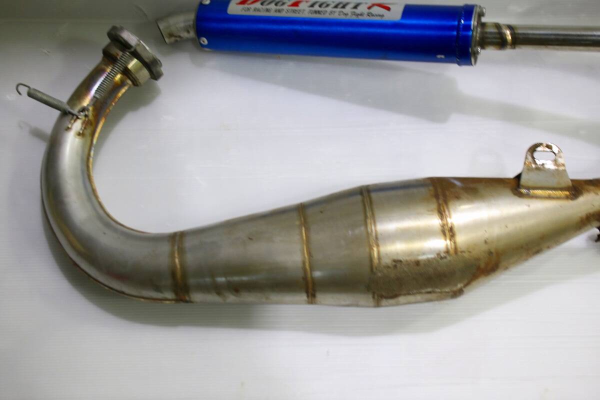 NSR250R MC21から取り外し ドッグファイトチャンバー 美品 転倒キズなし MC18MC21MC28_画像3