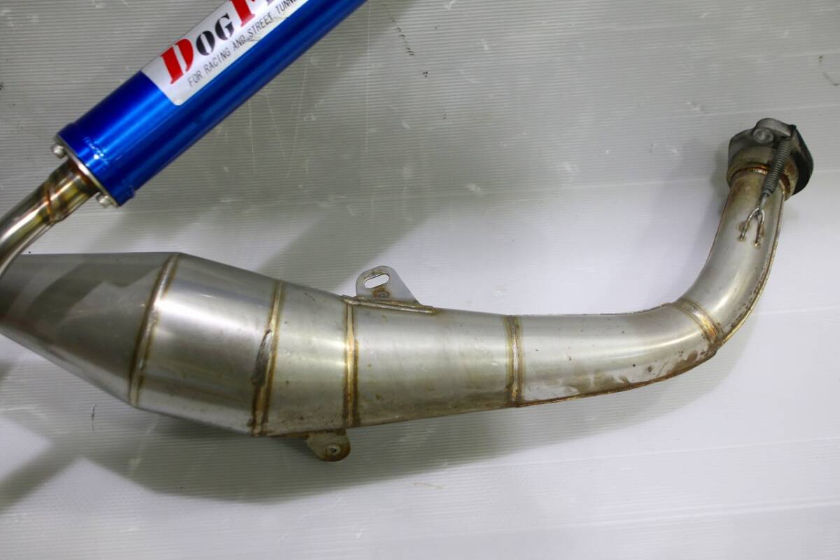 NSR250R MC21から取り外し ドッグファイトチャンバー 美品 転倒キズなし MC18MC21MC28_画像4