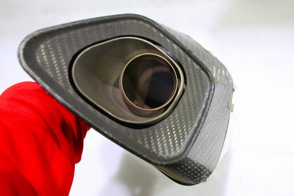 GSX-R1000 Slip-On R-11Sq サイクロン EXPORT SPEC 政府認証 中古 JMCA1018001137_画像5