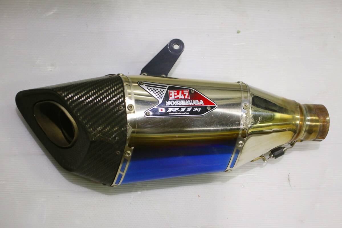 GSX-R1000 Slip-On R-11Sq サイクロン EXPORT SPEC 政府認証 中古 JMCA1018001137_画像1