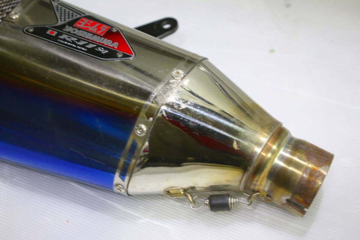 GSX-R1000 Slip-On R-11Sq サイクロン EXPORT SPEC 政府認証 中古 JMCA1018001137_画像2