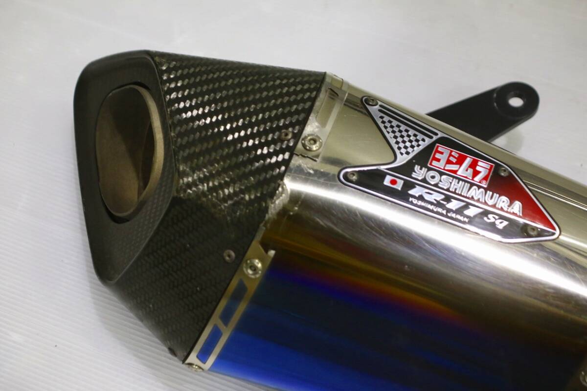 GSX-R1000 Slip-On R-11Sq サイクロン EXPORT SPEC 政府認証 中古 JMCA1018001137_画像3