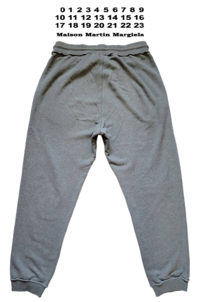 ◆ Maison Margiela ◆ マルジェラ ◆ スウェットパンツ　ステレオタイプ 48　STEREOTYPE　コットン ジョガーパンツ　メンズ　グレー_画像4