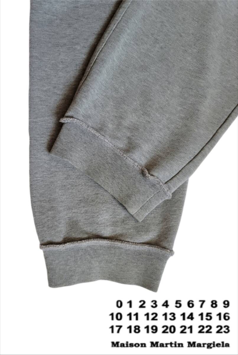 ◆ Maison Margiela ◆ マルジェラ ◆ スウェットパンツ　ステレオタイプ 48　STEREOTYPE　コットン ジョガーパンツ　メンズ　グレー_画像6