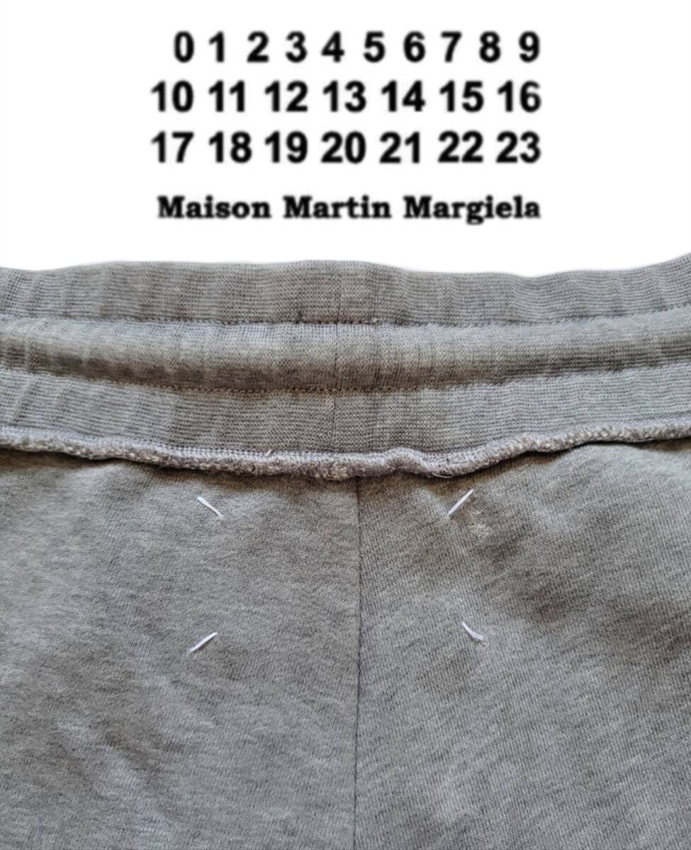 ◆ Maison Margiela ◆ マルジェラ ◆ スウェットパンツ　ステレオタイプ 48　STEREOTYPE　コットン ジョガーパンツ　メンズ　グレー_画像8