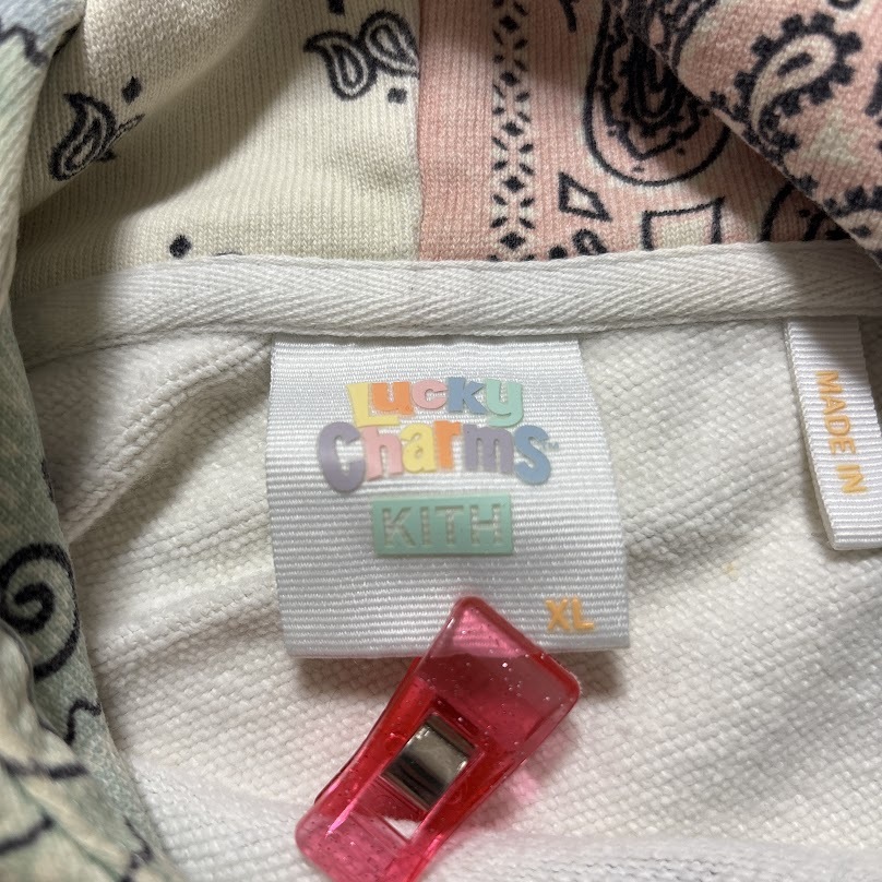 ★size XL★ kith Lucky Charms Bandana Hoodie キス パーカー プルオーバー_画像5