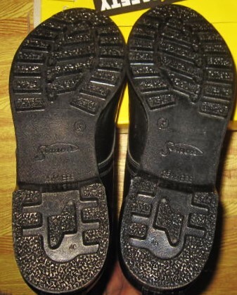 ★未使用★Simonシモン★革製安全長編上靴★S種★FD33★25.5cmEEE ★黒★安全靴_画像6