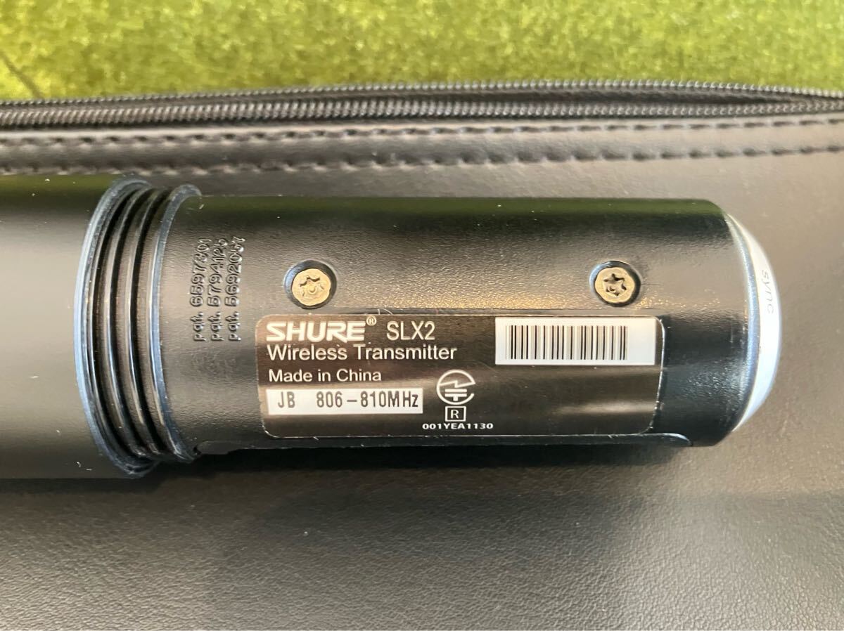 SHURE SLX2 JB беспроводной микрофон денежный перевод машина эта 2